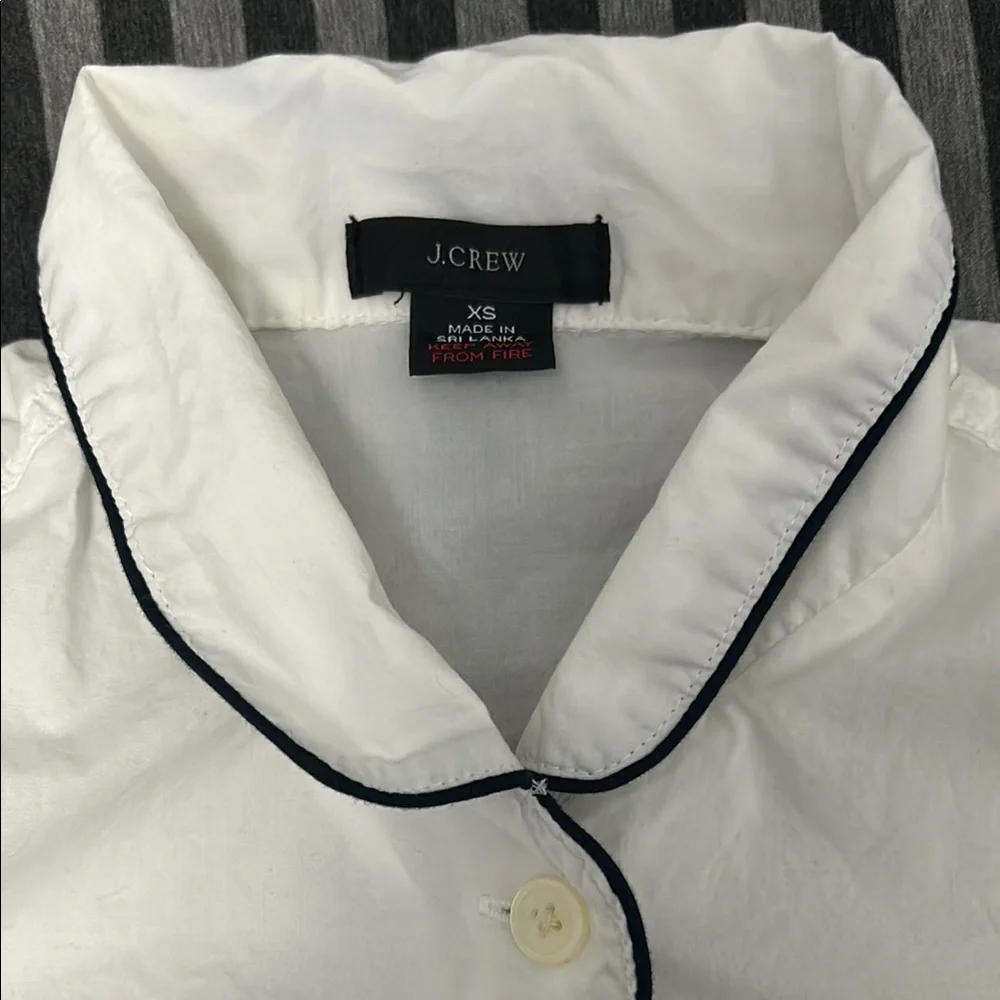 J Crew | Women’s Pajama Top | Size X-Small - Picture 2 of 3